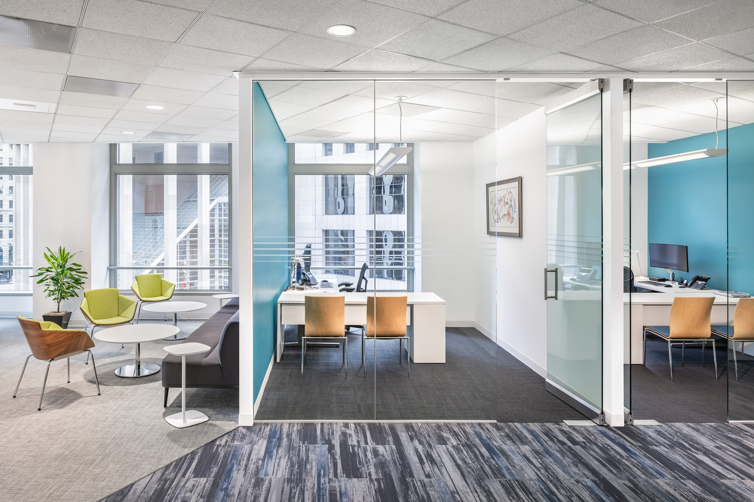 Tenant Improvement for CBRE Property Management Division Featured on Office Snapshots