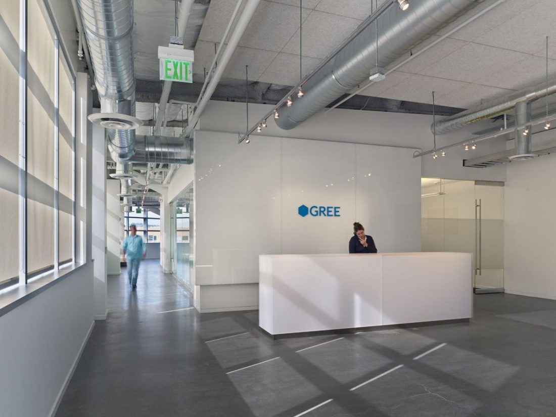 BCCI Completes Offices for Gaming Company GREE