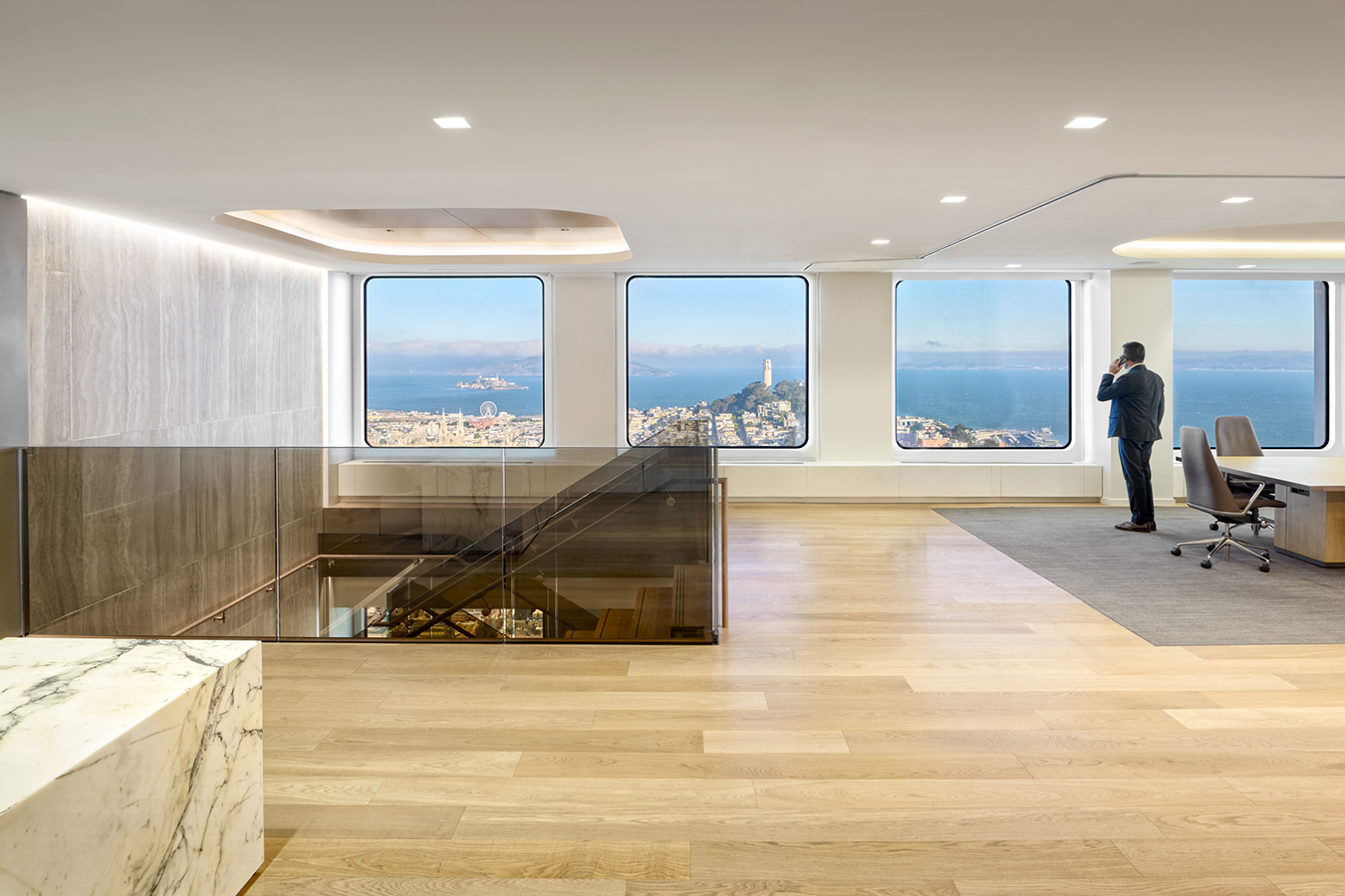 Confidential Global Law Firm Offices – San Francisco Featured on Office Snapshots
