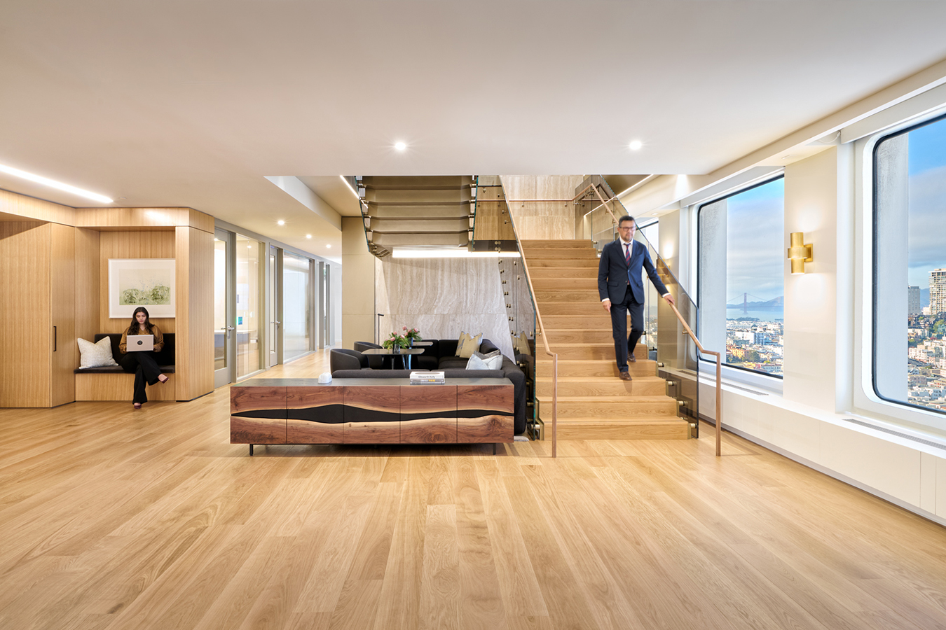 Confidential Global Law Firm Offices – San Francisco Featured on Office Snapshots